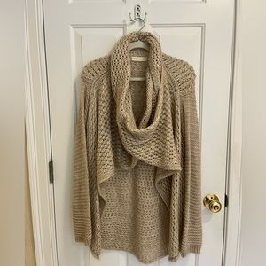 Sleeping on Snow cardigan sweater, beige.